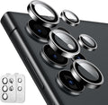 ESR for Samsung Galaxy S24 Ultra Camera Lens Protector, 2 Pack, Black | Individual Camera Cover, 9H Tempered Glass, Original Camera Clarity, Scratch-Resistant, Case Friendly by Unknown