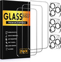 3+3 Pack Glass Screen Protector for iPhone 17 Air, 6.6 inch | Camera Lens Protector, HD Clear Tempered Glass Film, Anti-Scratch, Bubble Free, Case-friendly by AVOAR