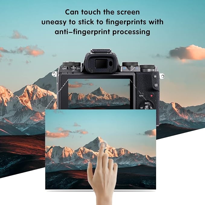 kinokoo Tempered Glass Film for fuji X-T1/X-T2 Crystal Clear Film FUJIFILM XT1 XT2 Screen Protector Bubble-free/Anti-scratch(2 pack) - Image 7
