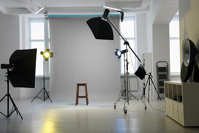 Denny Mfg Seamless Paper Backdrop for Photoshoot, Oyster Grey, 53in x 36ft | Backdrop Roll, Matte Finish for Portraits, Product Photos and Video Shoots, Includes Free Roll Gaffer Tape (2 in x 13 ft) - Image 7