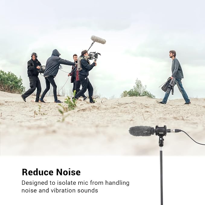 SmallRig Microphone Shock Mount Cold Shoe Pinch for Camera Shoe Boompole (Pack of 2) - Image 3