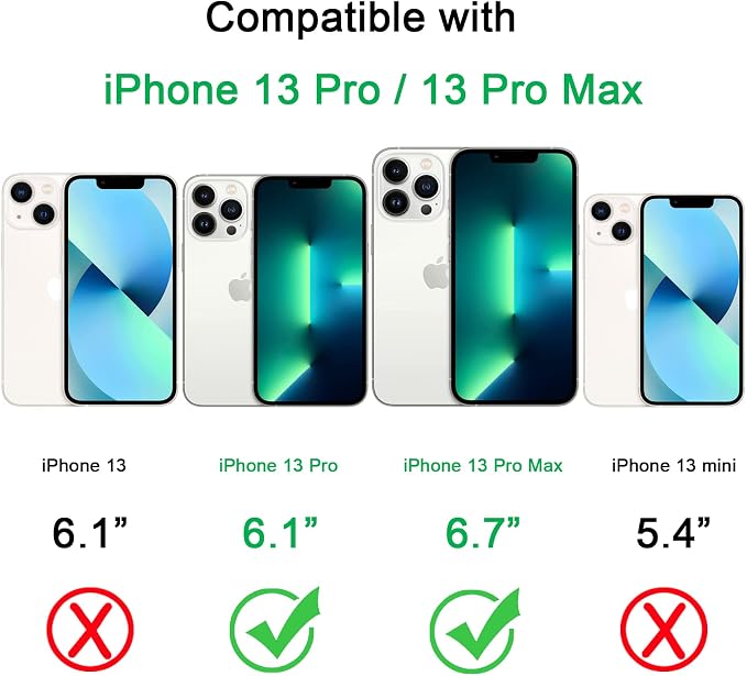 for iPhone 13 Pro & iPhone 13 Pro Max Camera Lens Protector, Bling 3D Rhinestone Diamond 9H Tempered Glass Camera Cover Anti Scratch Shockproof Metal Lens Screen Full Protective Cover -Graphite - Image 2