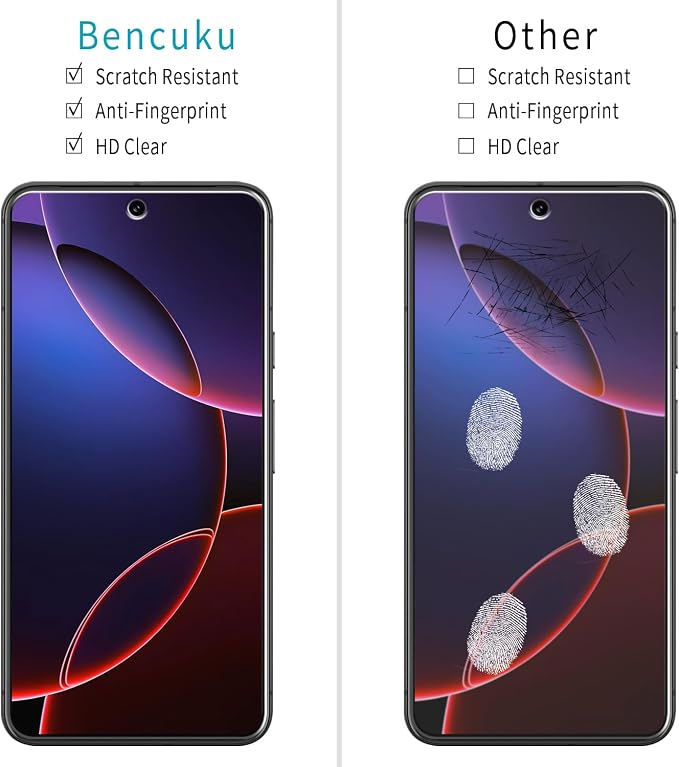 2+2 Pack Screen Protector for Google Pixel 8 Tempered Glass | with Camera Lens Protector, Anti Scratch, Bubble Free - Image 2