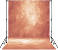 Abstract Photography Backdrop for Photoshoot 8x12ft,Brick Red,No Stand | Professional,Polyester Fabric,Roller Pocket on Top,Vintage Portrait Photo Props Booth Background,Photoshoot Studio by Haboke