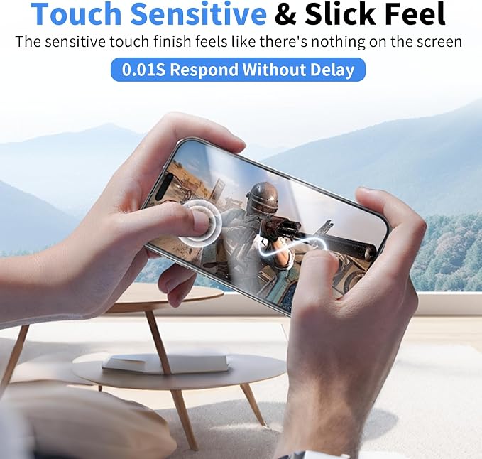 Front Screen and Back Protector for iPhone 17 Pro + Camera Lens Protector | (2+2+2+1) 9H Hardness, Easy to Install with Alignment Tool,Anti-Fingerprint - Image 7