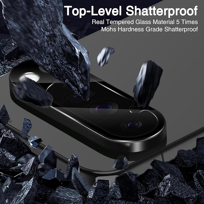 Wiaocit Tempered Glass Camera Lens Protector for Google Pixel 10 Pro XL | 4 Pack, 9H Hardness, Ultra HD, Anti-Scratch, Case Friendly - Image 5