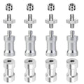16PCS Camera Screws Mount Set 1/4 Inch and 3/8 Inch Threaded Converter Screws Adapter Flash Shoe Mount for DSLR Camera/Tripod/Monopod/Ballhead/Flash Light/Quick Release Plate by Homeet