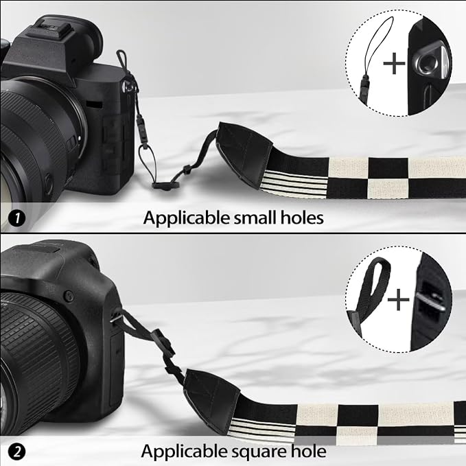 Coldinair Black Adjustable Camera Strap Universal Neck & Shoulder Soft Padded Strap for All DSLR Cameras,Binoculars - Image 5