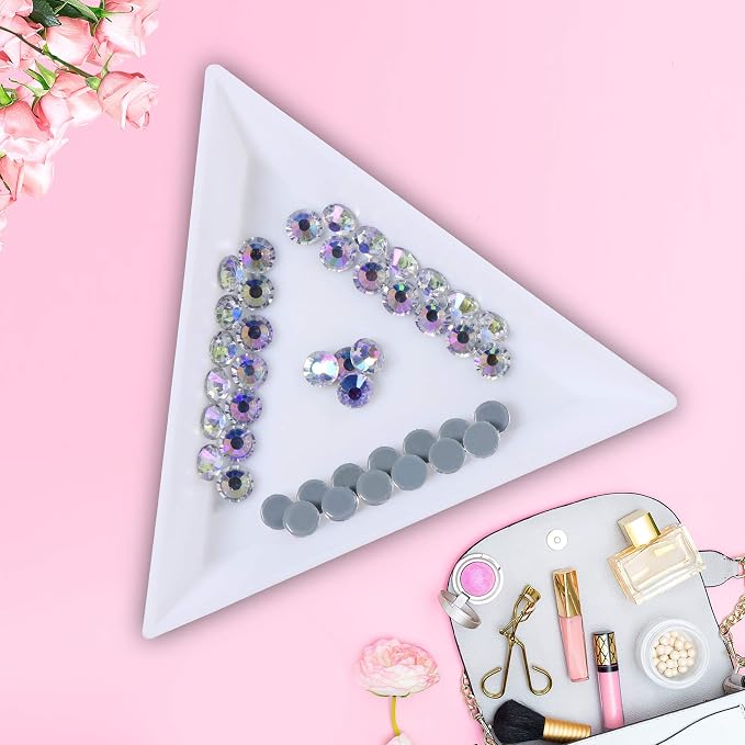 Jollin Hotfix Rhinestones Flatback Crystal Gems 4.8mm SS20, Moonlight | 1440pcs Hot Fix Crystals Glass Rhinestones for Bedazzling, Crafting, Clothes, Shoes & Accessories DIY Decoration - Image 3