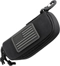 Wynex Tactical Molle Glasses Pouch, Shockproof Eyeglass Case for Glasses | Sunglasses Case Hard Shell, 360°Clip & Patch, Glasses Protector Fit Sunglasses Goggles, for Travel Sports Work by WynexTactical