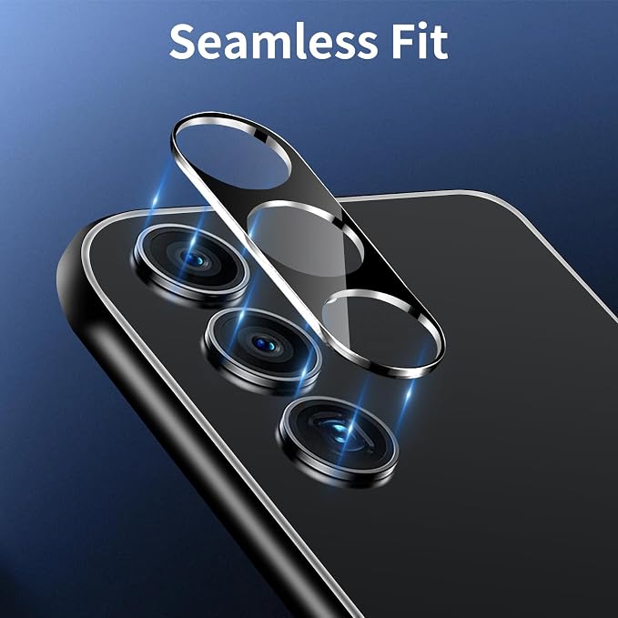 3 Pack Camera Lens Protector for Samsung Galaxy S25, Tempered Glass Camera Protector Lens Cover, Ultra HD, 9H Hardness, Anti-Scratch, Case Friendly, Easy to Install [No Affect on Night Shots] - Image 6