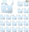 HUHOLE 20PC Pegboard Picture Hangers for 1/8 & 1/4 Inch Pegboards | U Shape Display Hooks with 10 lb Capacity for Pictures, Jewelry, Keys, Lanyards, Arts, Crafts and Retail by HUHOLE