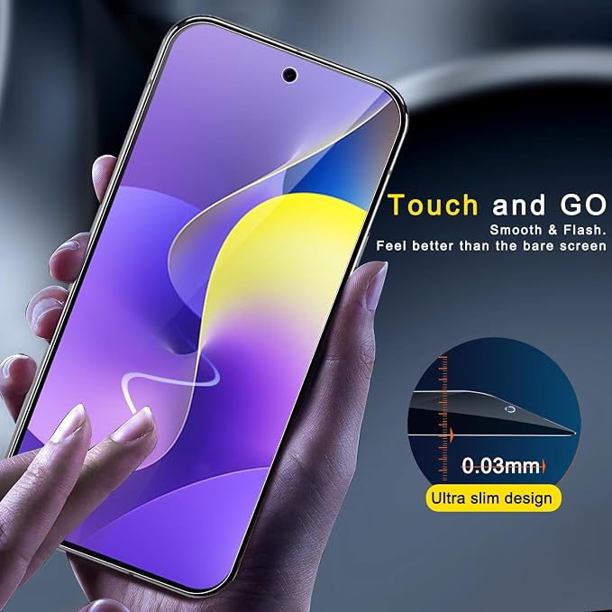 Ferilinso 3 Pack Privacy Screen Protector for Google Pixel 10 Pro XL | 9H+ Tempered Glass, Military-Grade Shatterproof, HD, Case Friendly, Easy Installation Bubble Free - Image 8
