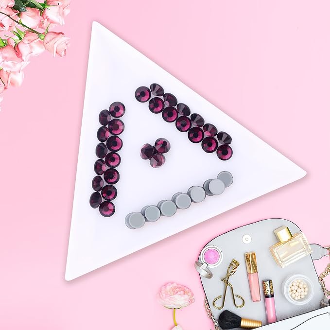 Jollin Hotfix Rhinestones Flatback Crystal Gems 4mm SS16, Amethyst | 1440pcs Hot Fix Crystals Glass Rhinestones for Bedazzling, Crafting, Clothes, Shoes & Accessories DIY Decoration - Image 3