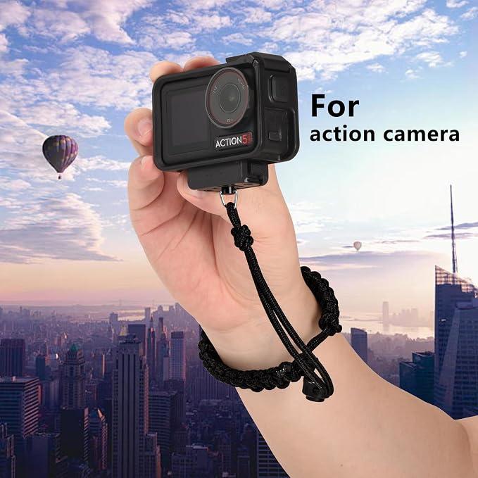 Camera Wrist Strap, Adjustable Anti-Drop Nylon Hand Rope with 1/4-20 Screw for GOPRO Insta360 DJI - Image 7