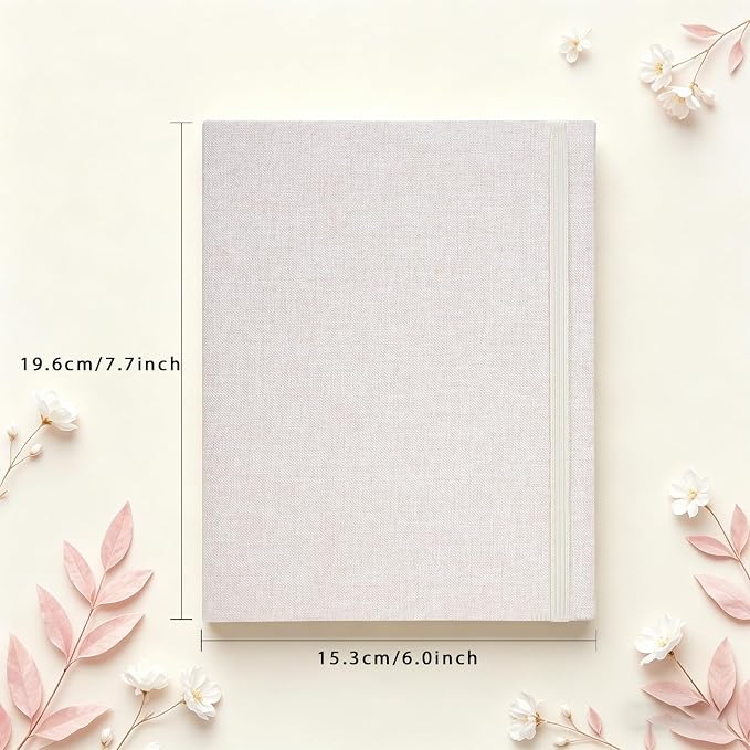 Mini Photo Album (2-Pack) for 2x3" Instax Mini & Polaroid Photos – Each Linen Album Holds 208 Photos - Image 3