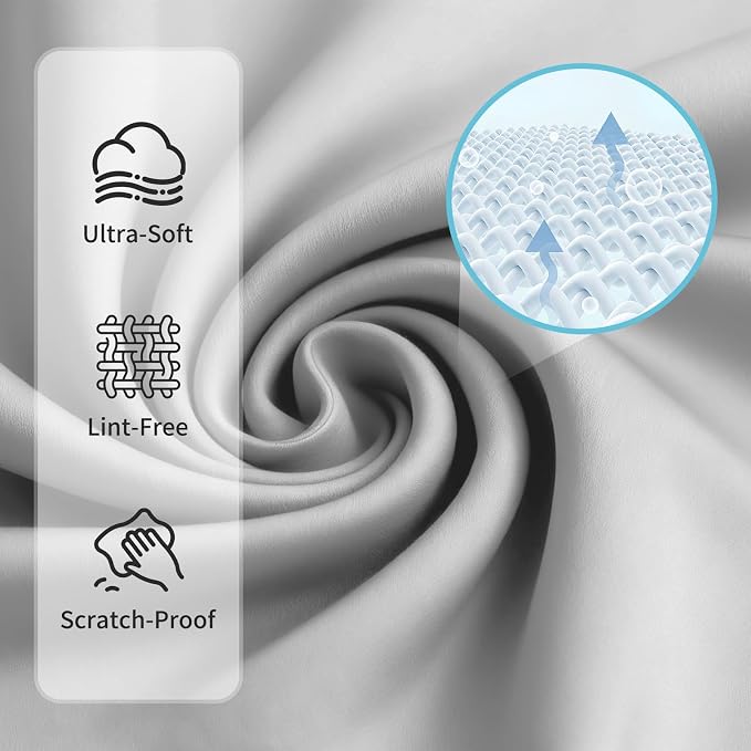 Glasses Cleaning Cloth 30 Pcs - 6*7in, Ultra Soft, Individually Wrapped, Streak-Free, Microfiber Eyeglass Cleaning Cloth for Eyeglass, Screen, Readers, Sunglasses, Laptops, Tablets, Phones Etc. - Image 3