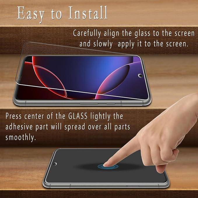 2+2 Pack Screen Protector for Google Pixel 8 Tempered Glass | with Camera Lens Protector, Anti Scratch, Bubble Free - Image 4
