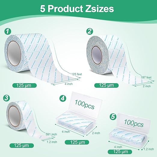 Lab Sealing Film Sheets, 1.2 inches (3cm) × 4 inches (10cm) (100pcs), Pre-Cut Plastic Wrap in Hard Case for Petri Dishes, Labware, Cryo Storage, Plant Grafting (BM-PSF-03) - Image 5
