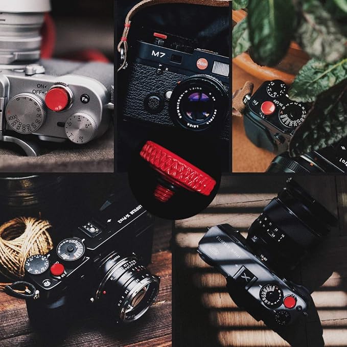 Fuji Shutter Release Button Accessories-Fujifilm Camera Soft Shutter Button | 4 Color Shutter Button for Canon Nikon Film X100V X100F Xt5 Xt4 Xt3 Xt2 Xt30 Xt20 Xt10 Xpro3 Xpro2 Xpro1 - Image 2