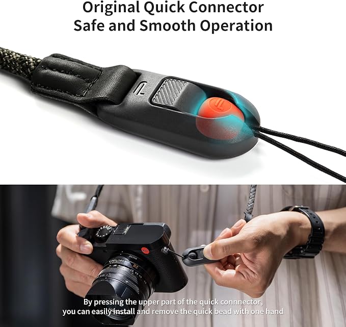 PGYTECH Camera Strap Air for Mirrorless for Fujifilm X-T30 III (Modern Art) | Artistic Pattern, Lightweight & Adjustable Shoulder/Neck Strap Quick-Release, Stylish Design for Young Creators/Daily/Travel - Image 3
