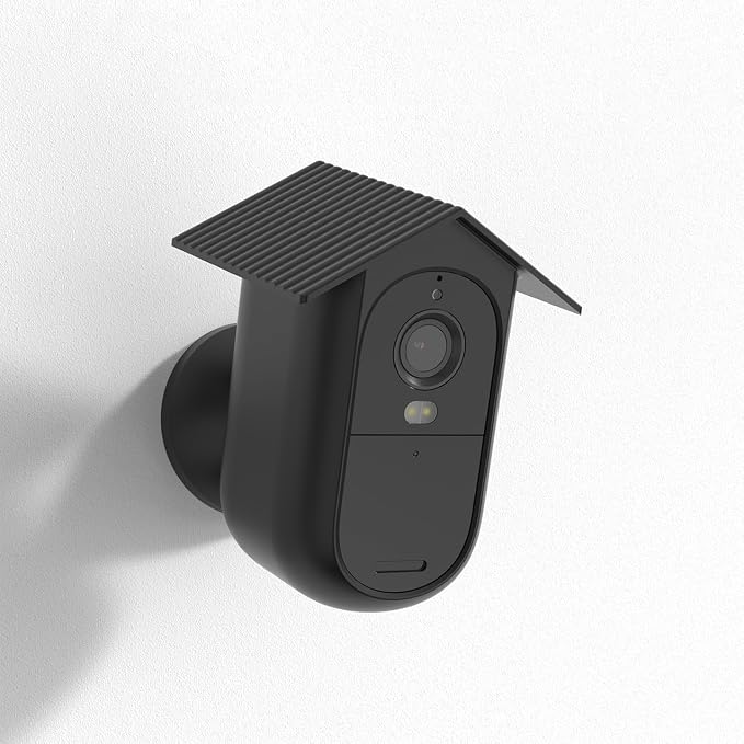 Holicfun Silicone Cover for Arlo Essential Outdoor Camera (2nd Gen) | Protective black skin, bridhouse design, adds extra protection, ideal for disguise, easy to install and remove - Image 6