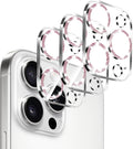 Dengduoduo 3 Pack Camera Lens Protector for iPhone 16 Pro 6.3 inch and 16 Pro Max 6.9 inch, Tempered Glass, Ultra HD, 9H Hardness, Anti-Scratch, Case Friendly [No Affect on Night Shots] by Dengduoduo
