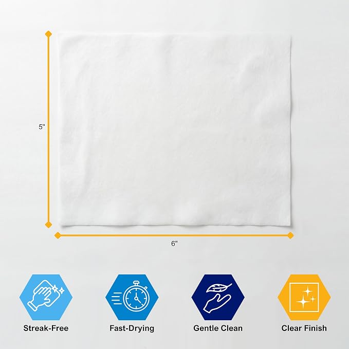 MED PRIDE Lens & Screen Cleaning Wipes, Anti-Fog, Anti-Static, 400-Count - Image 2