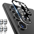 4 Pack Camera Lens Screen Protector for Samsung Galaxy S24 Ultra | 9H Tempered Glass Camera Lens Cover Decoration Accessories, Case Friendly, High Definition by MIUOLV