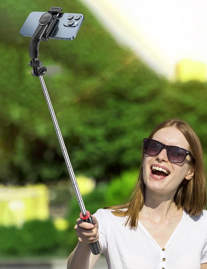 52" Selfie Stick Tripod with Remote, 3 in 1 Portable Selfie Stick & Phone Tripod Stand with Phone Holder, Cell Phone Tripod for Group Selfies/Live Streaming/Video Recording, for iPhone/Android - Image 8