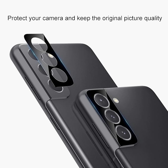 Ailun Screen Protector + Camera Lens Protector for Galaxy S21fe, 3+2 Pack | Tempered Glass, Fingerprint Unlock Compatible, 0.33mm Ultra Clear, Anti-Scratch, Case Friendly - Image 5