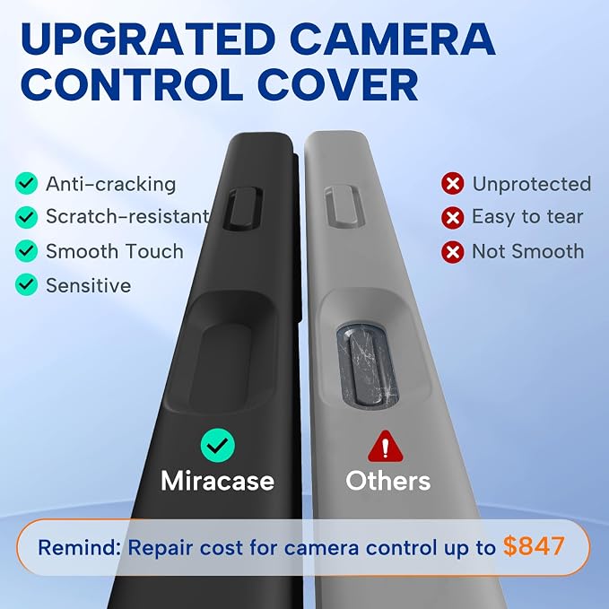 Miracase Magnetic for iPhone 17 Pro Case, Silicone, Black | Compatible with MagSafe, Soft Microfiber Lining,Shockproof Drop Protection Phone Case for 17 Pro - Image 3