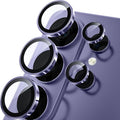 WSKEN for Samsung Galaxy S26 Ultra Camera Lens Protector - Ultra Thin | Case Friendly, 9H Shatterproof Tempered Glass, Anti Scratch Metal Circle, Camera Screen Protector Cover Accessories, Purple by SmartProtectionGreenerFuture