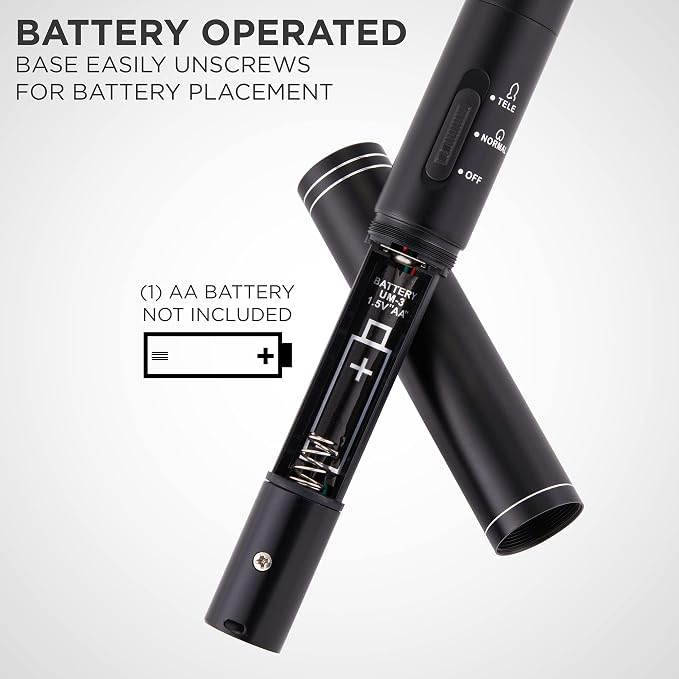 Professional Video & Broadcast Microphone | 10.8" Unidirectional Condenser Shotgun Mic for Indoor & Outdoor Film, Interview & Studio Recording for Camcorders and DSLR Camera - Black - Image 5