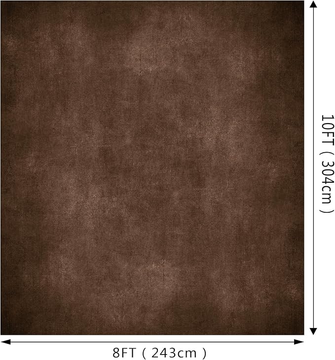 Brown Photo Backdrop Studio Abstract Texture Photography Background 8x10ft | Creative Background Photography Studio Shooting Canvas Professional Portrait - Image 2