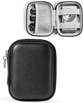 Digital Camera Case for KODAK PIXPRO FZ55/FZ45, Case Only, Black | Fits CAMKORY DC403 and Canon PowerShot ELPH 360 HS Compact Digital Cameras, Small Hard Shell Camera Pouch with Mesh Pocket by Linpr