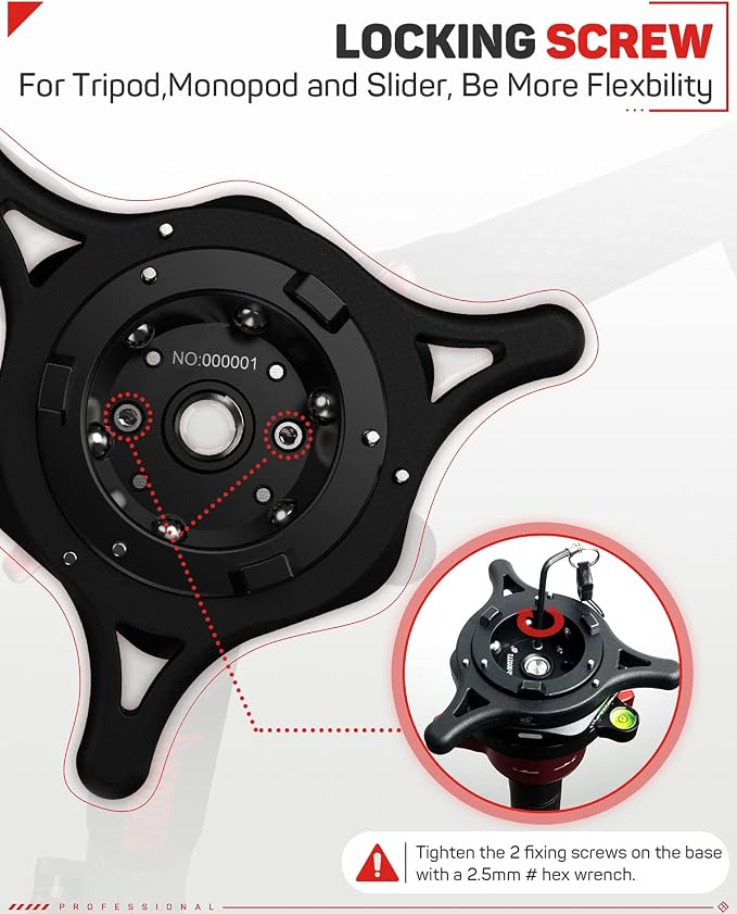 IFOOTAGE Seastar Q1S Upgrade Camera Quick Release Plate | Quick Connect Tripod Mount Compatible with Canon Nikon Sony DSLR Camcorder, Video Photography Ball Head Tripod Monopod Slider - Image 6