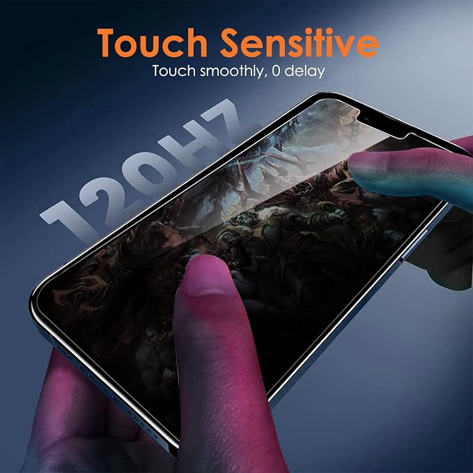 YMHML 2 Pack for iPhone 14 Plus/iPhone 13 Pro Max Privacy Screen Protector, Anti Spy Privacy Screen for iPhone 14 Plus / 13 Pro Max Accessories, Private Case Friendly Film - Image 5
