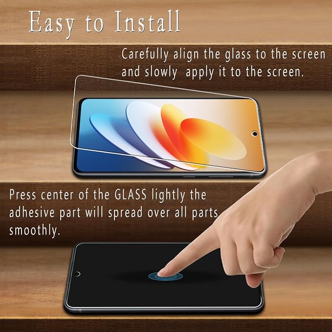 2+2 Pack Screen Protector for Samsung Galaxy S21 FE Tempered Glass | with Camera Lens Protector, Anti Scratch, Bubble Free - Image 4