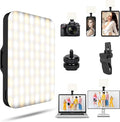Selfie Light - BANSINE USB-Rechargeable LED Phone Light - Portable Photo Light with 97+ CRI, Up to 6500K Color Temperature for Selfie, Zoom Conference, Video, Makeup and Live Stream by BANSINE