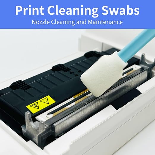 100 Pcs Professional Square Foam Cleaning Swabs – Dust-Free, Lint-Free Foam Swab Sticks for Printer Head Cleaning, Electronics, Car Detailing, Optical Equipment, and Precision Instruments - Image 6