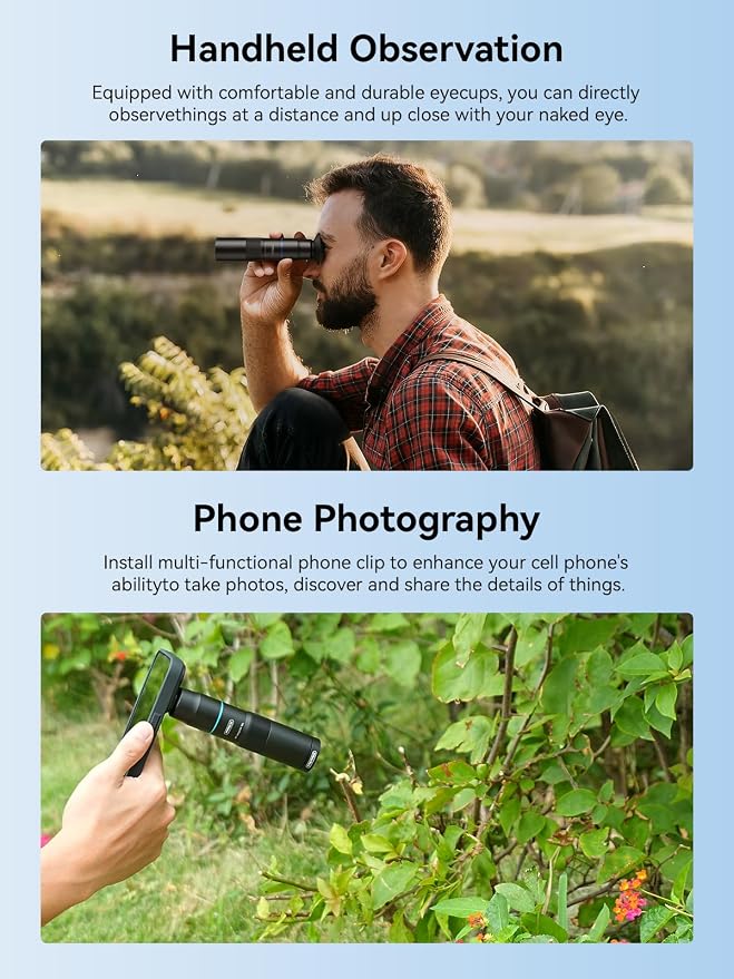 MIAO LAB 10X Telephoto + 200mm Macro Lens for iPhone 16 Pro, 2-in-1 Telephoto & Macro with 17mm Thread Interface & Dedicated Case – Perfect for Concerts, Travel, and Outdoor Exploration - Image 5