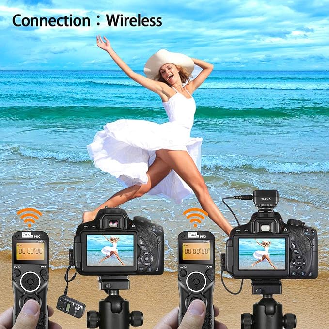 Pixel TW-283 N3 Wireless Shutter Remote Control Tiner Remote Shutter Release for Canon Eos 5D Mark IV 5D 6D 7D Mark 1DX MARKII R5 R6 50D 40D 30D 20D 10D D60 D30 D2000 EOS-1V EOS-3 - Image 5