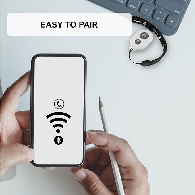 CamKix Camera Shutter Remote Control with Bluetooth Wireless Technology - Create Amazing Photos and Videos Hands-Free - Works with Most Smartphones and Tablets (iOS and Android) - Image 7
