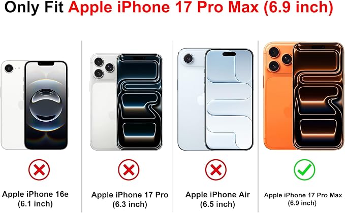 Cute Black Cheetah Print Phone Case for iPhone 17 Pro Max 6.9" | Aesthetic Leopard Pattern Design Cover Full Camera Lens Protective Shockproof Soft Slim TPU Funda for Men Women Girls - Image 2