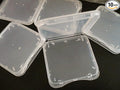 10 pcs SD MMC / SDHC PRO DUO Memory Card Plastic Storage Jewel Case (memory card not included) by Unknown