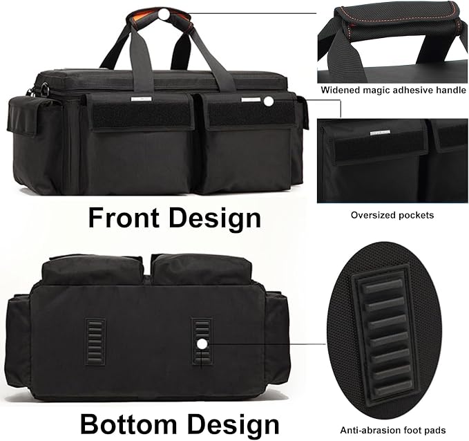 Professional Camera single-Shoulder Bag, Pressure proof &Waterproof DSLR SLR Mirrorless Gadget Case, Cine Cube Bag for Camera Gear, Photographer, Videographer Videomakersfor Z280 FX6 (L) - Image 6