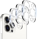 Dengduoduo 3 Pack Tempered Glass Camera Lens Protector for iPhone 12 Pro Max 6.7" Bling Glitter Sparkle, Ultra HD, 9H Hardness, Anti-Scratch, Case Friendly, Easy to Install [No Affect on Night Shots] by Dengduoduo