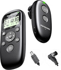 for Nikon Camera Rechargeable Wireless Intervalometer Shutter Release | Time-Lapse & Bulb Exposure Interval Timer Remote Control with OLED Display for Nikon Z8/Z6 III/D7500/D850/Z5/Z6/Z6II/Z9/P1100 by HANPUSEN
