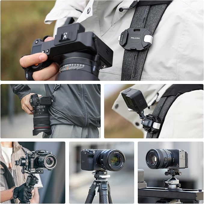 FALCAM F38 Backpack Camera Clip V2 Solo (Clip Only) - F38B3802 - Image 10